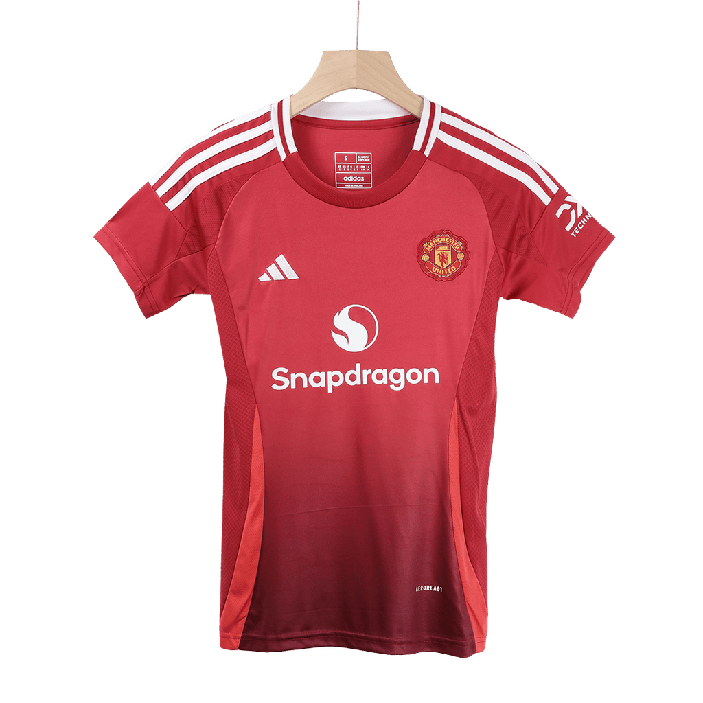 Women's Manchester United Home Football Shirt Shirt 2024/25