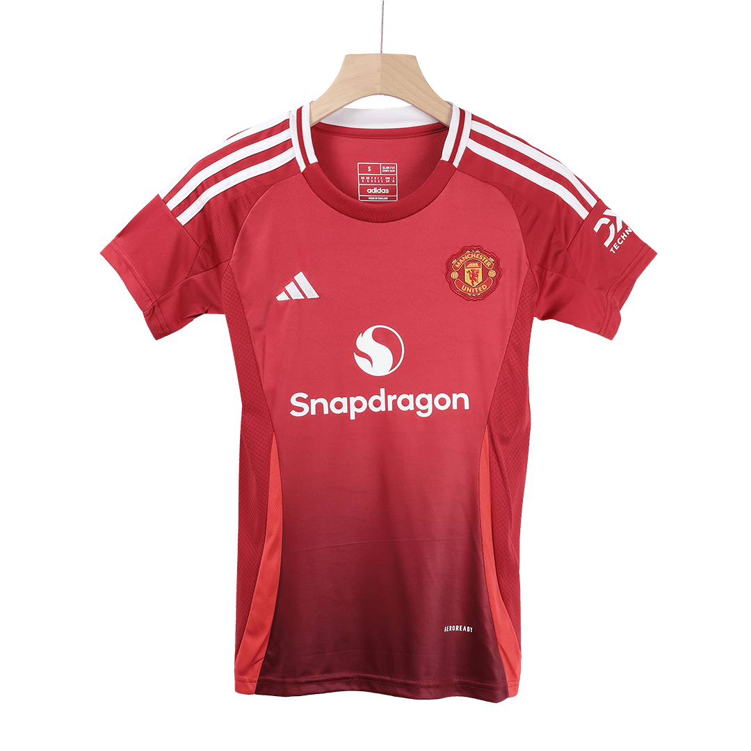 Women's Manchester United Home Football Shirt Shirt 2024/25