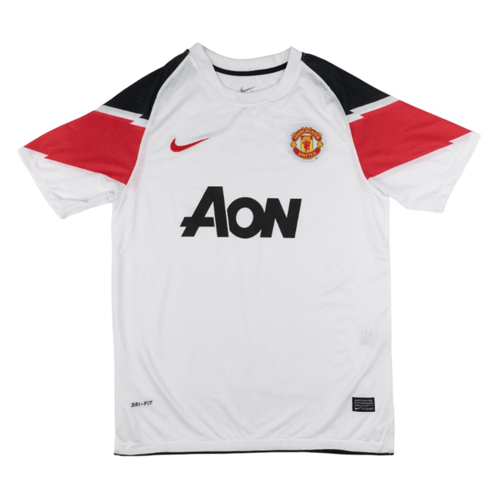 Retro 2010/11 Manchester United Away Football Shirt