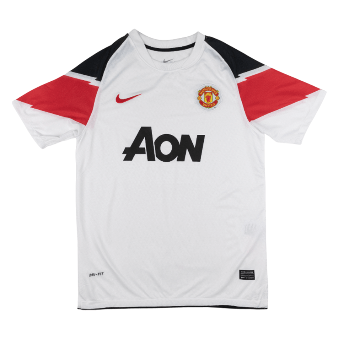 Retro 2010/11 Manchester United Away Football Shirt