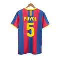 Retro PUYOL #5 2010/11 Barcelona Home Football Shirt