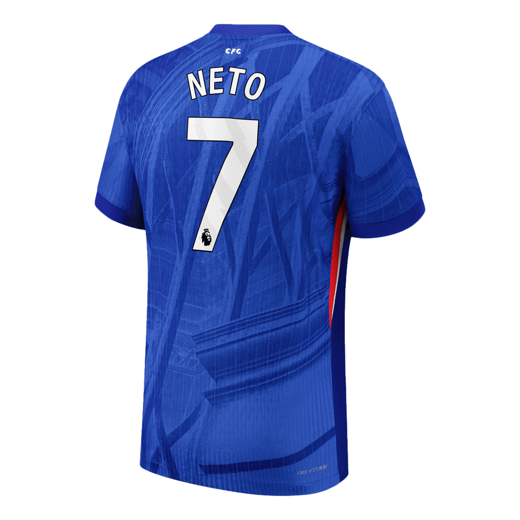Player Version NETO #7 Chelsea Home Football Shirt 2025/26