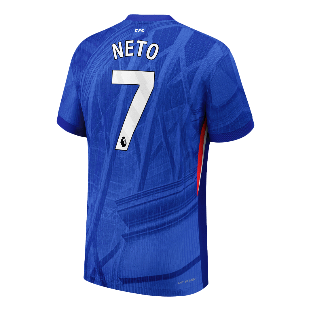 Player Version NETO #7 Chelsea Home Football Shirt 2025/26