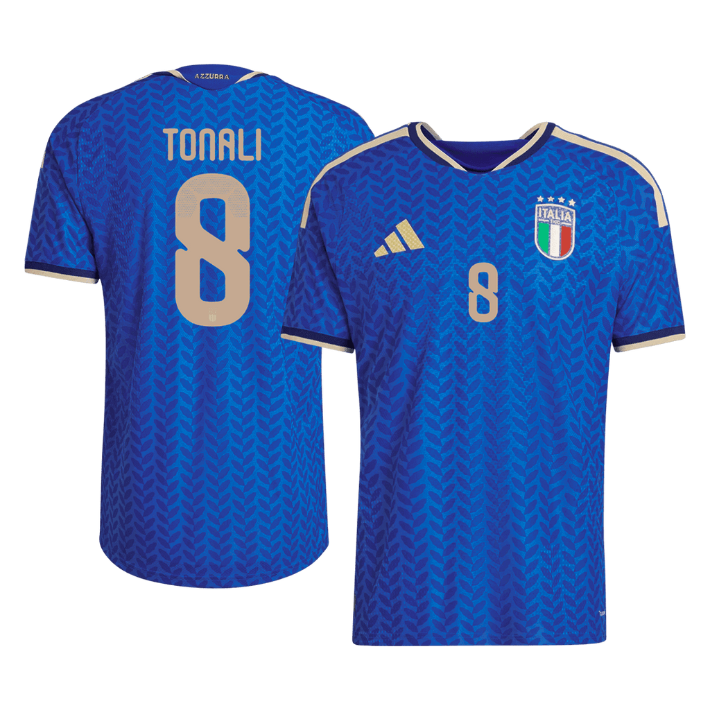 Player Version TONALI #8 Italy Home Football Shirt 2026