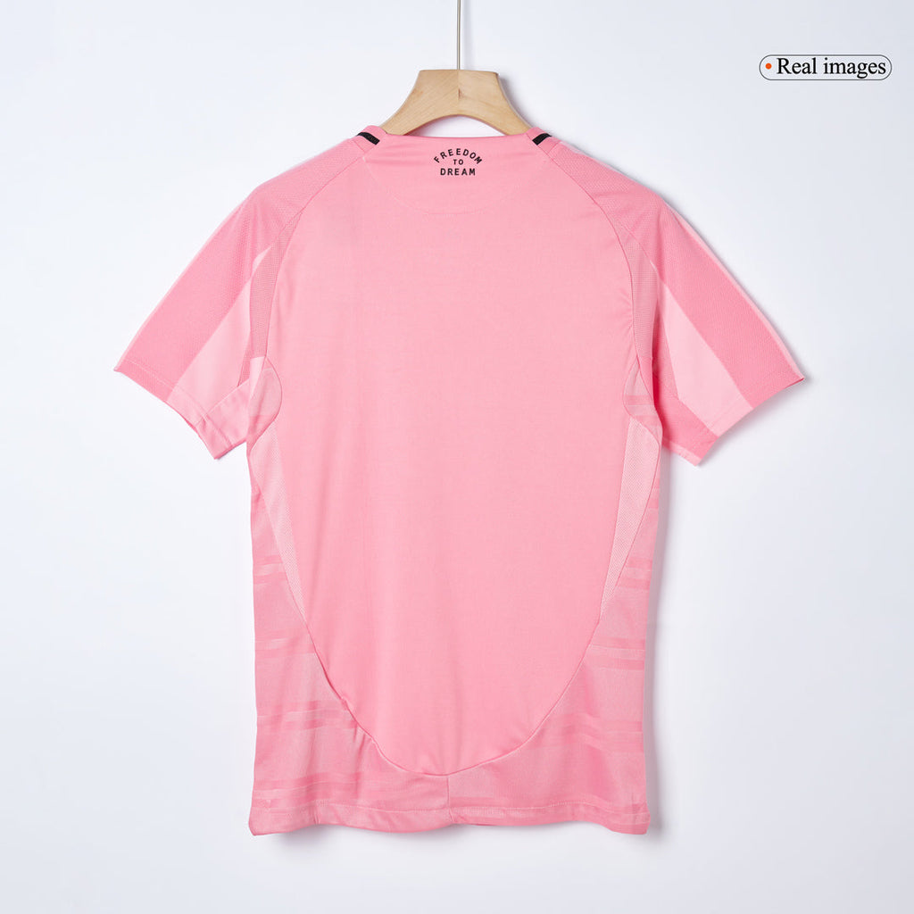 MESSI #10 Player Version Inter Miami CF Home Football Shirt 2025 Pink