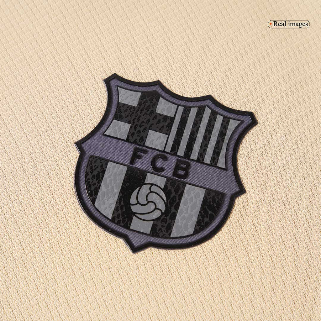 ROONY #19 Barcelona Away Football Shirt 2025/26 Yellow - UCL