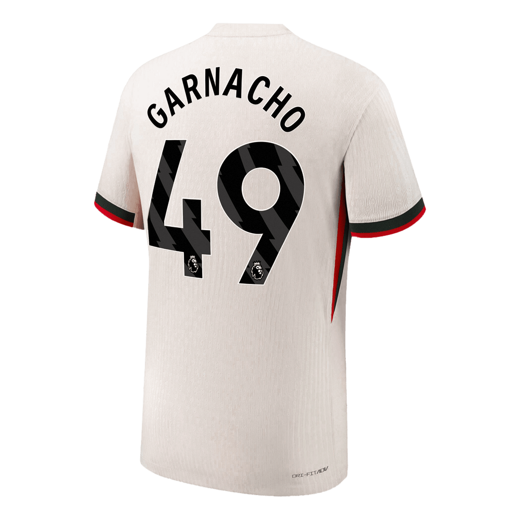 Player Version GARNACHO #49 Chelsea Away Football Shirt 2025/26