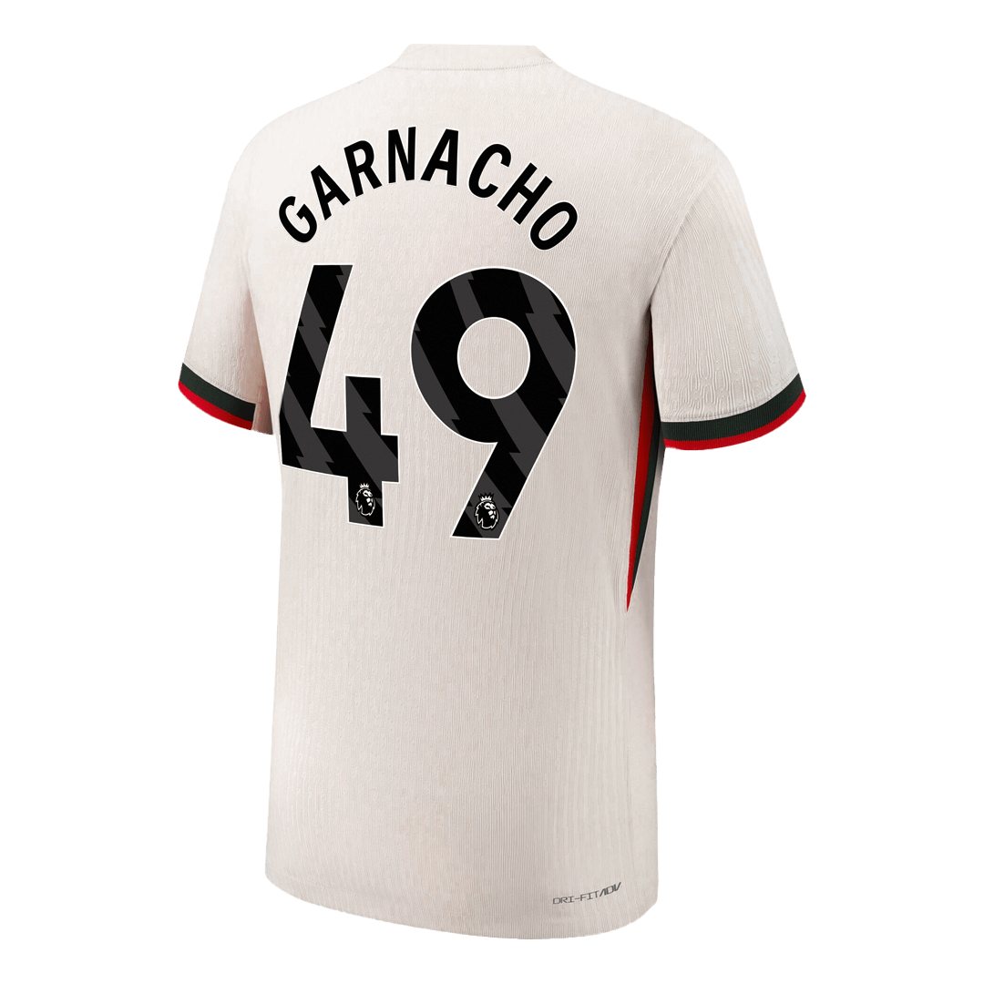 Player Version GARNACHO #49 Chelsea Away Football Shirt 2025/26