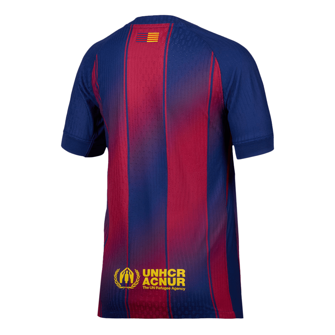 Player Version Barcelona Home Football Shirt 2025/26 Red&Blue