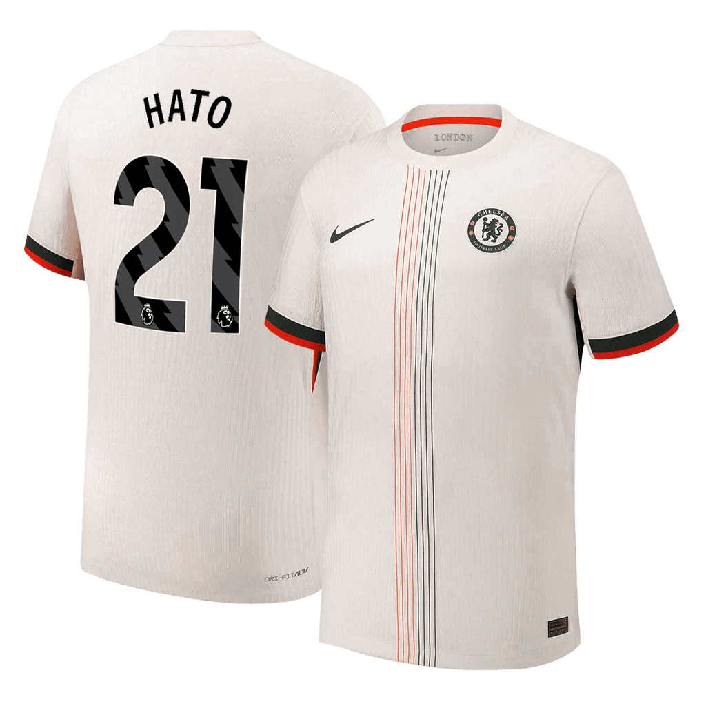 Player Version HATO #21 Chelsea Away Football Shirt 2025/26