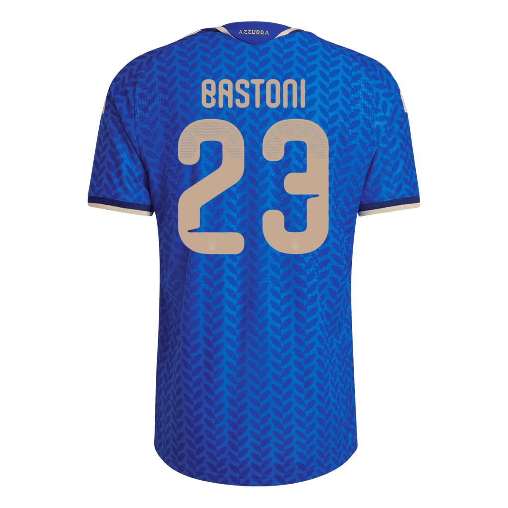 Player Version BASTONI #23 Italy Home Football Shirt 2026