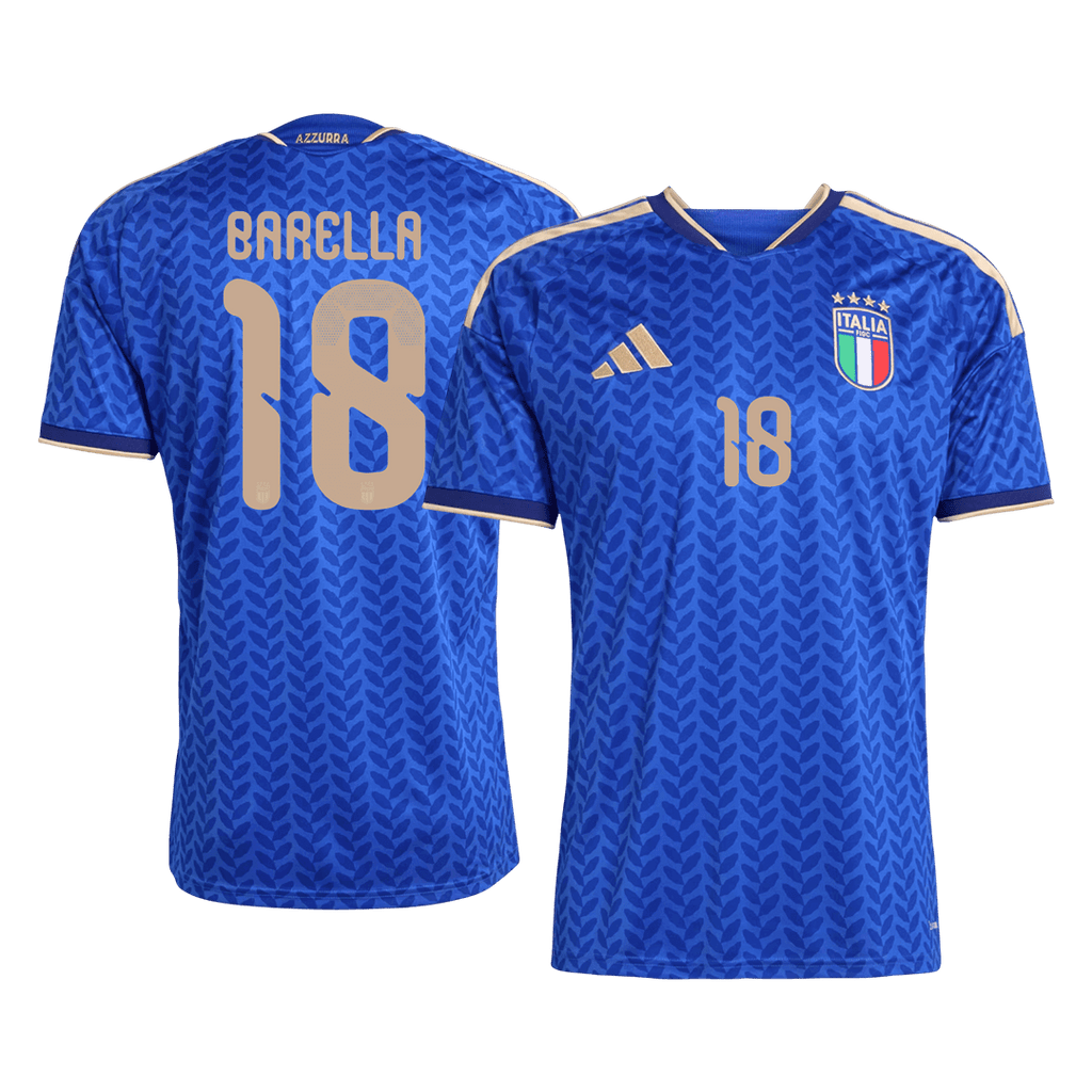 BARELLA #18 Italy Home Football Shirt 2026