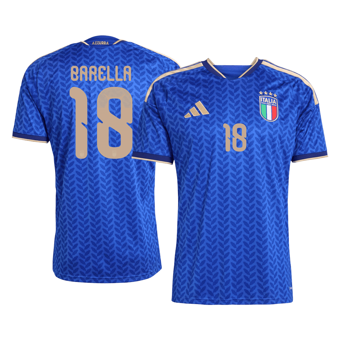 BARELLA #18 Italy Home Football Shirt 2026