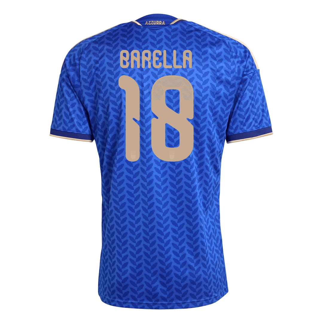 BARELLA #18 Italy Home Football Shirt 2026