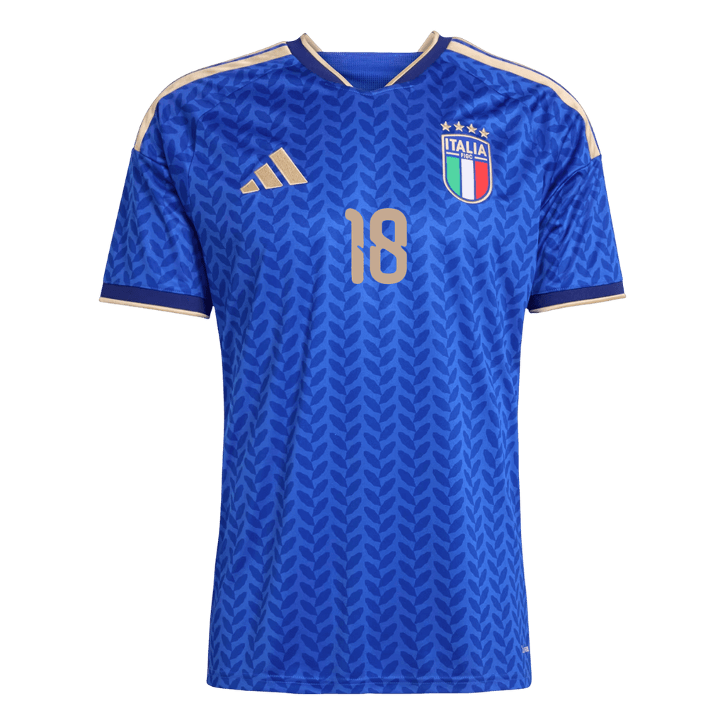 BARELLA #18 Italy Home Football Shirt 2026