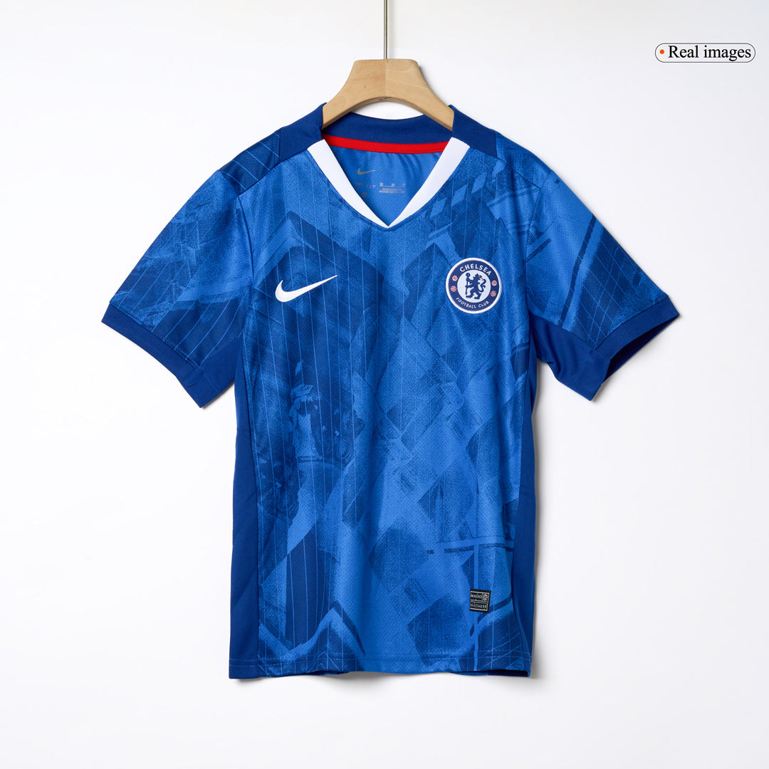 Kid's Chelsea Home Football Shirt Kit(Jersey+Shorts+Socks) 2025/26 Blue
