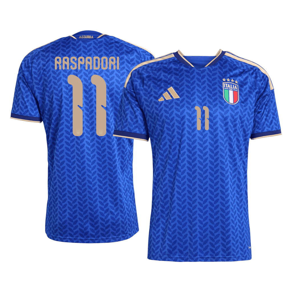 RASPADORI #11 Italy Home Football Shirt 2026