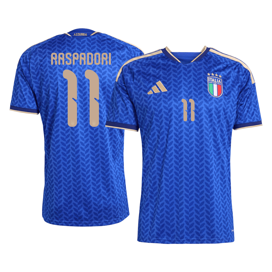 RASPADORI #11 Italy Home Football Shirt 2026