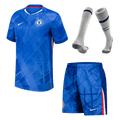 Chelsea Home Football Shirt Kit(Jersey+Shorts+Socks) 2025/26 Blue