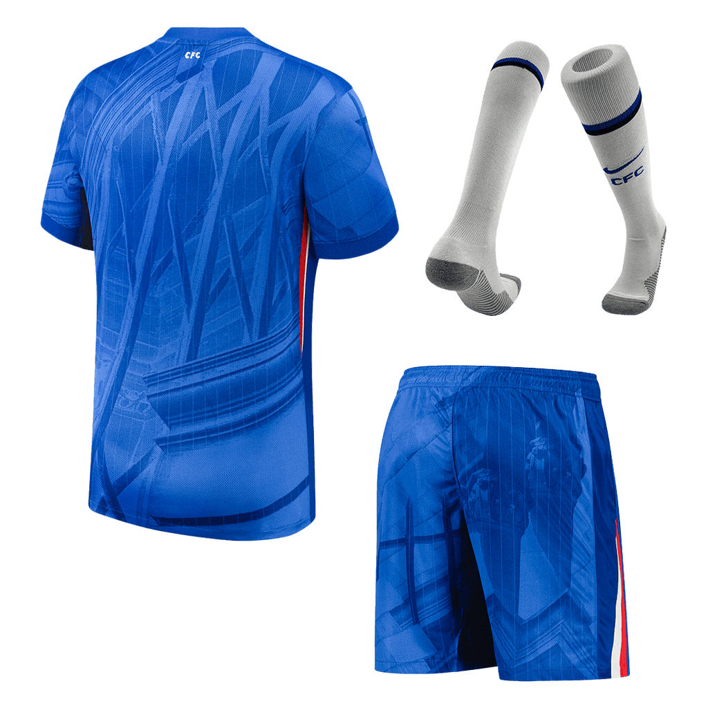 Chelsea Home Football Shirt Kit(Jersey+Shorts+Socks) 2025/26 Blue