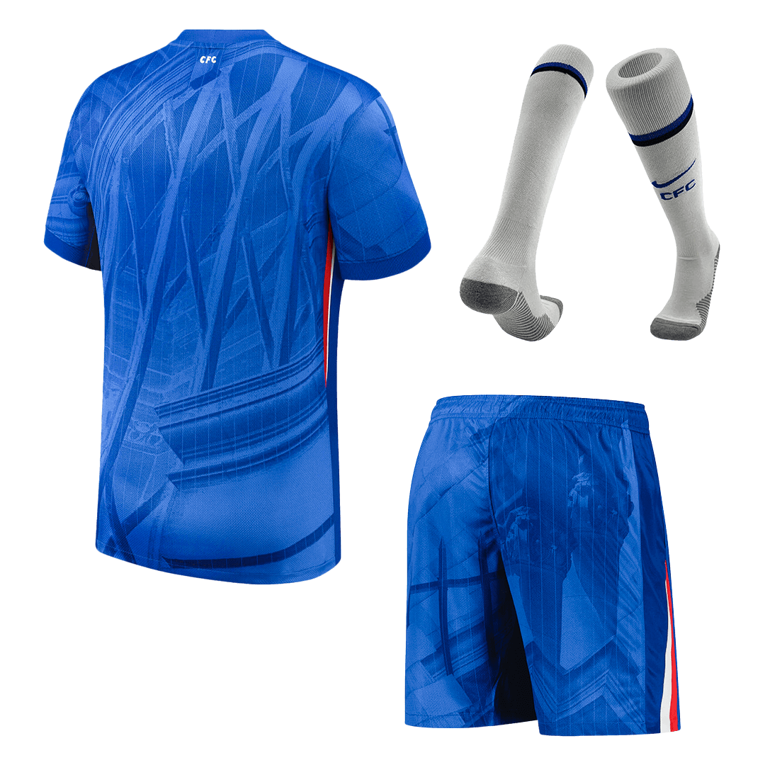 Chelsea Home Football Shirt Kit(Jersey+Shorts+Socks) 2025/26 Blue