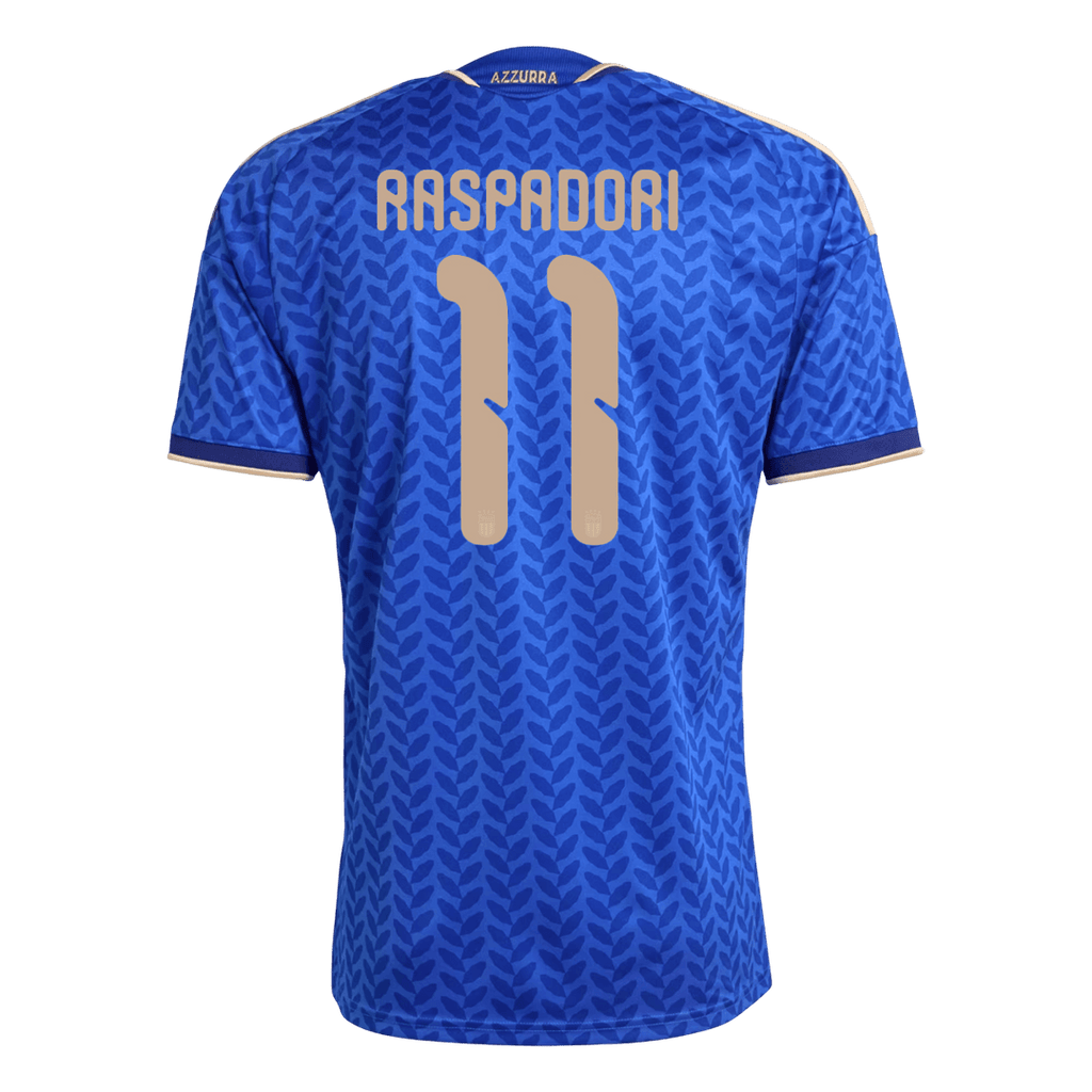 RASPADORI #11 Italy Home Football Shirt 2026