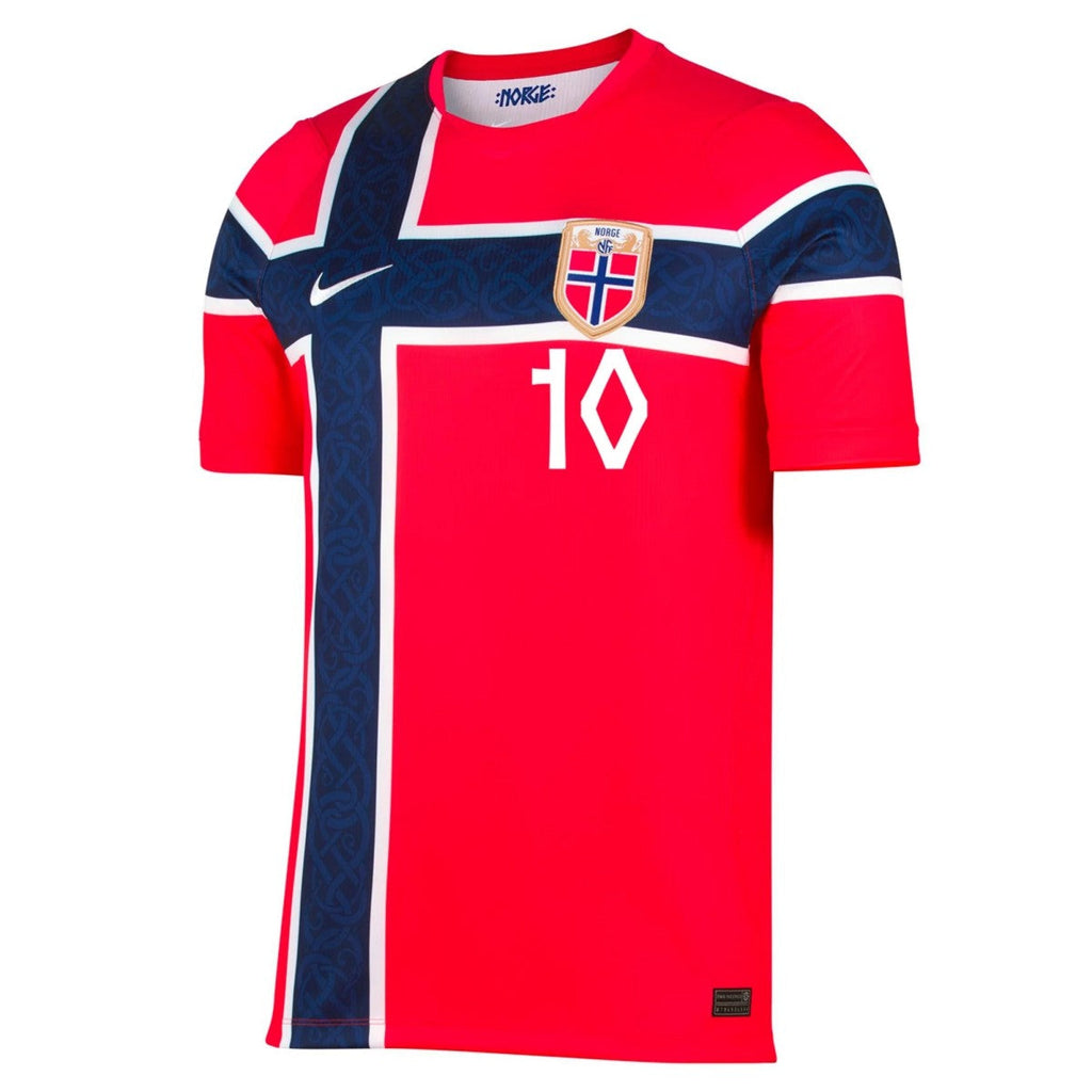 Ødegaard #10 Norway Home Jersey World Cup 2026