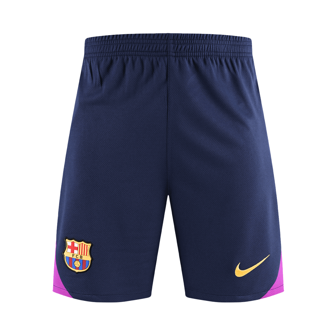 Barcelona Pre-Match Training Football Shorts 2025/26 Navy
