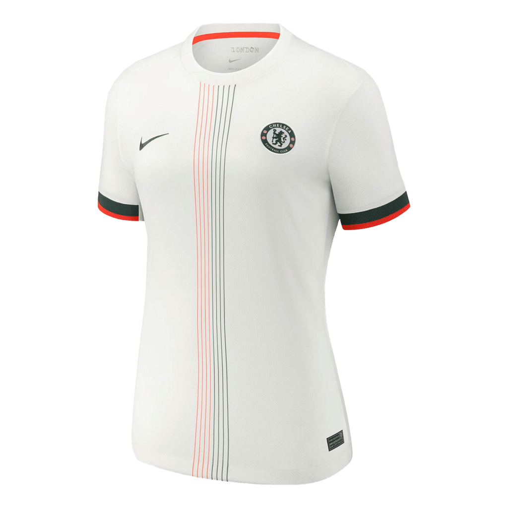 Women's Chelsea Away Football Shirt 2025/26 White