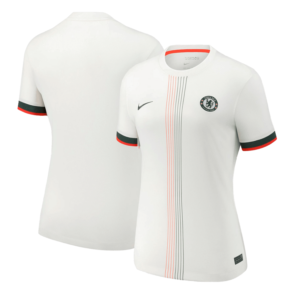 Women's Chelsea Away Football Shirt 2025/26 White