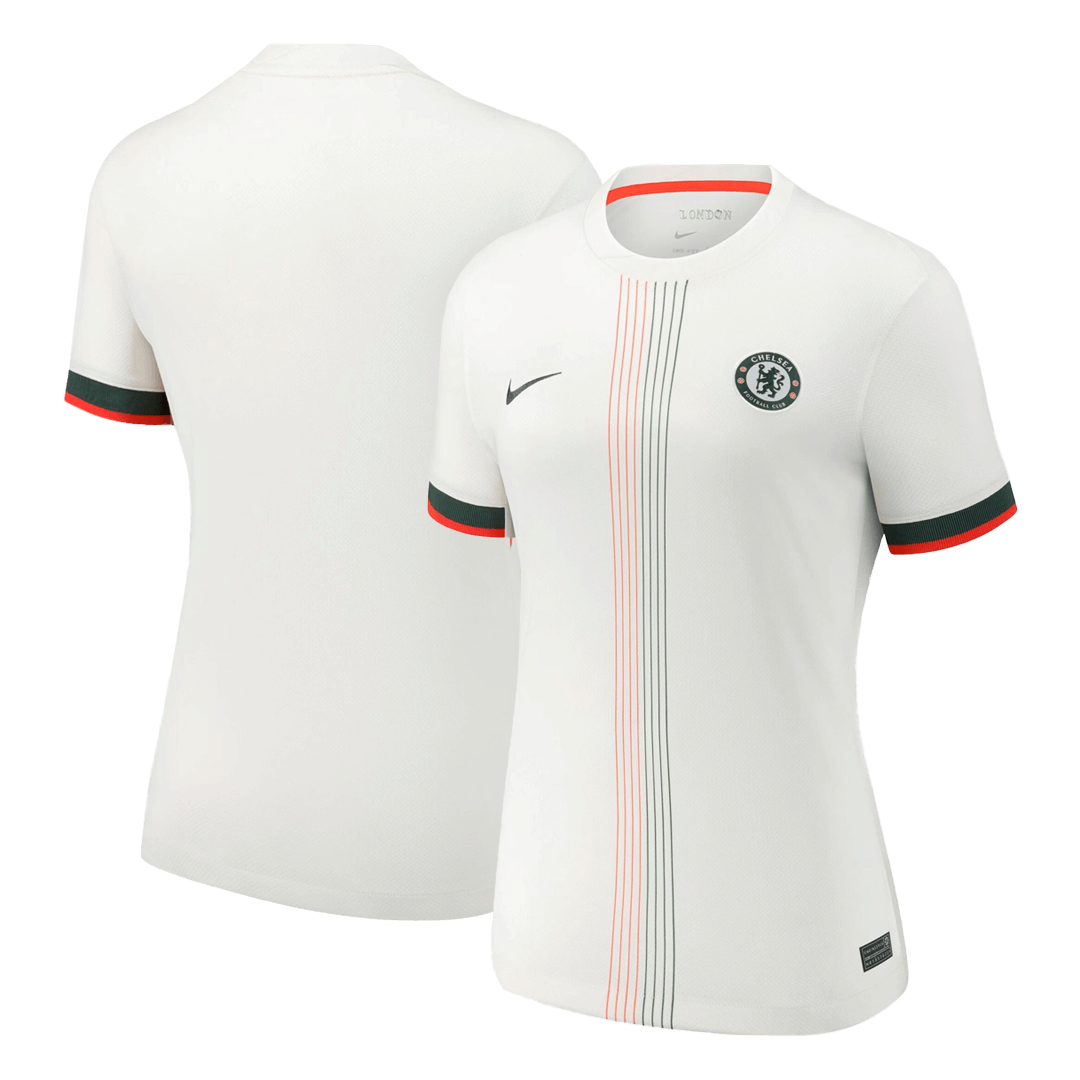 Women's Chelsea Away Football Shirt 2025/26 White
