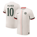 Player Version PALMER #10 Chelsea Away Football Shirt 2025/26 White - UCL