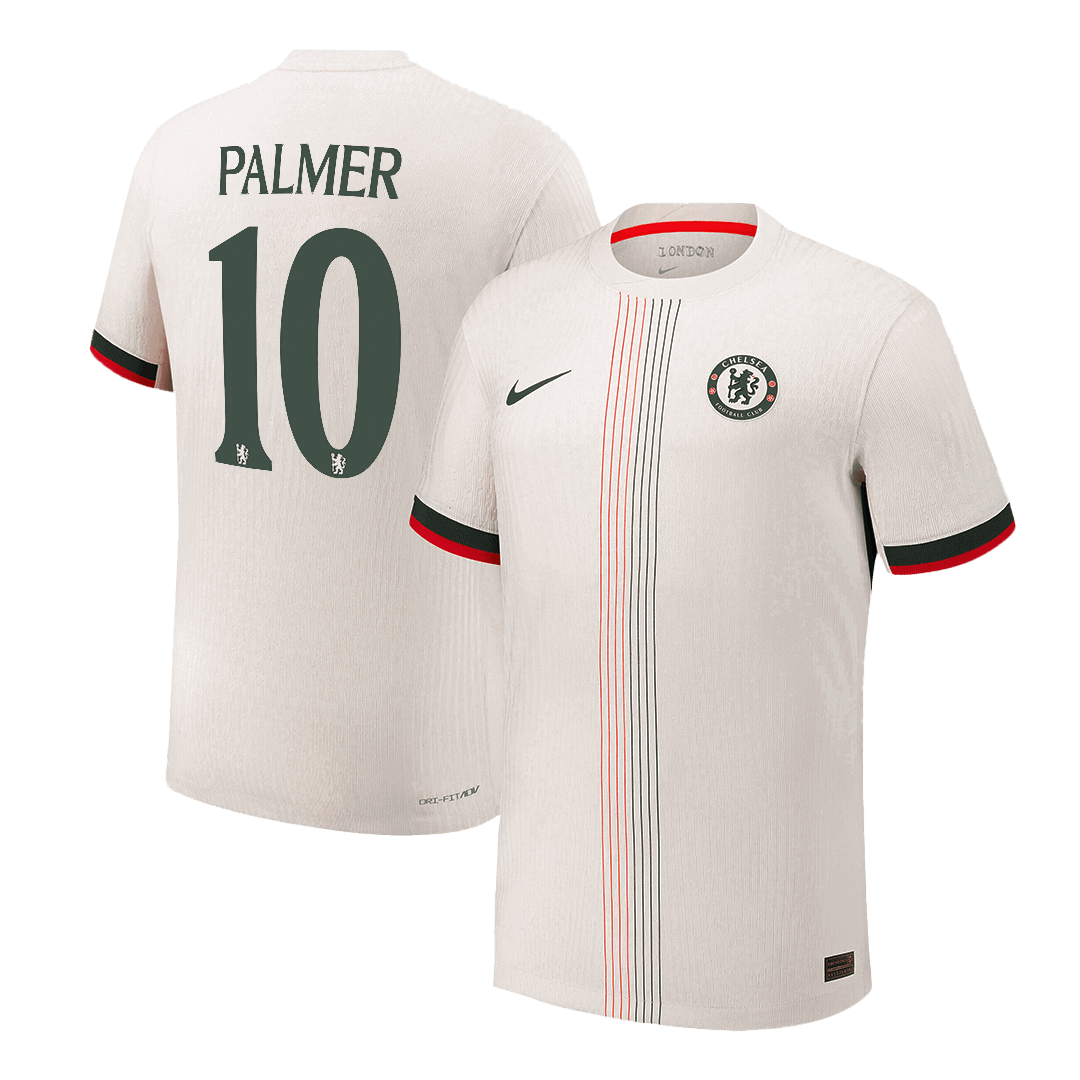 Player Version PALMER #10 Chelsea Away Football Shirt 2025/26 White - UCL