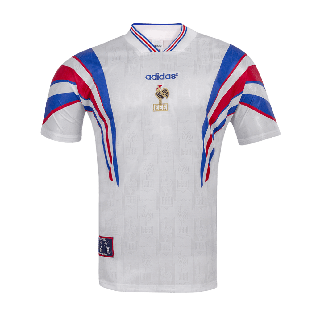 Retro 1996 France Away Football Shirt