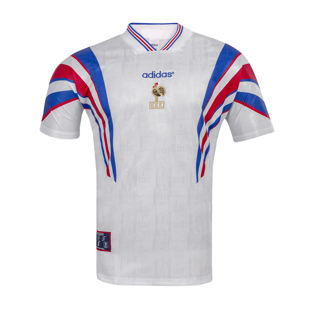 Retro 1996 France Away Football Shirt