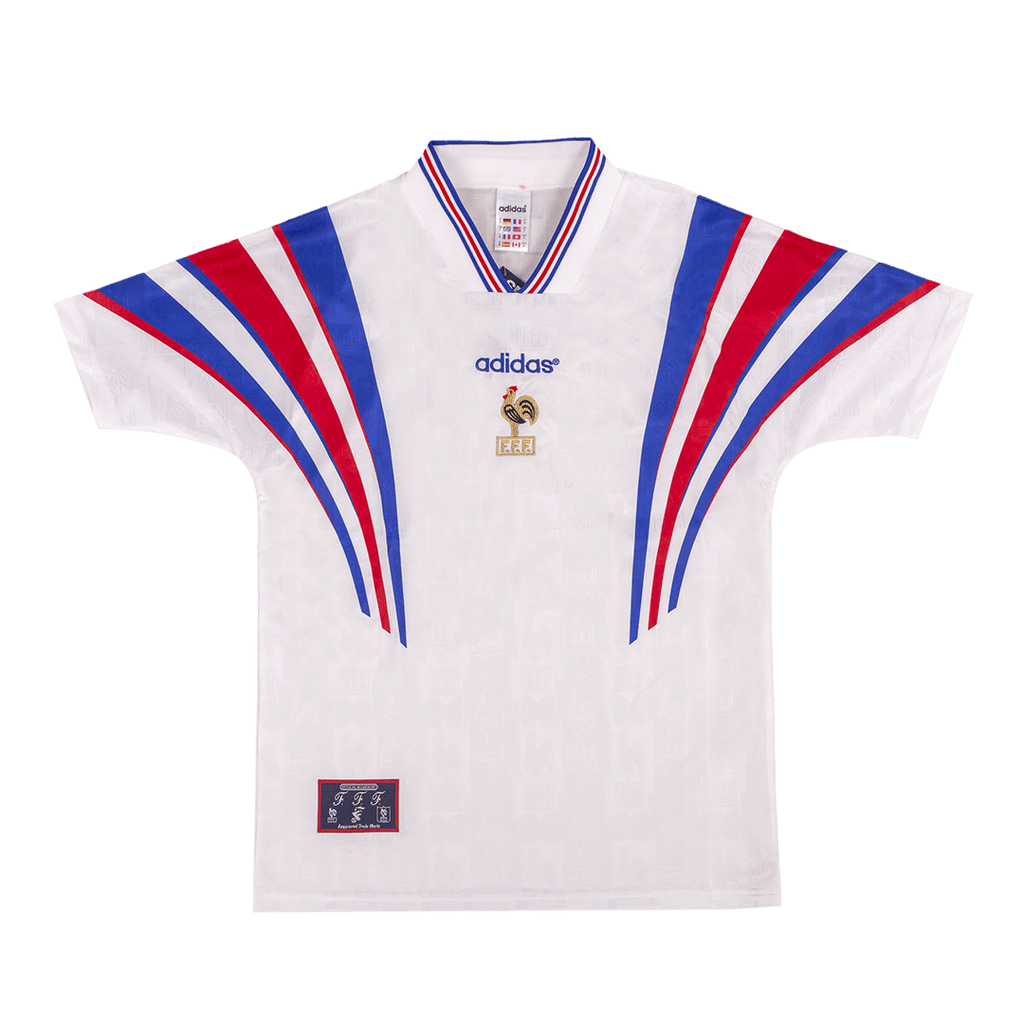 Retro 1996 France Away Football Shirt