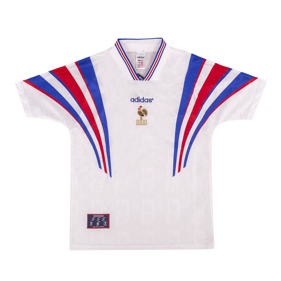 Retro 1996 France Away Football Shirt