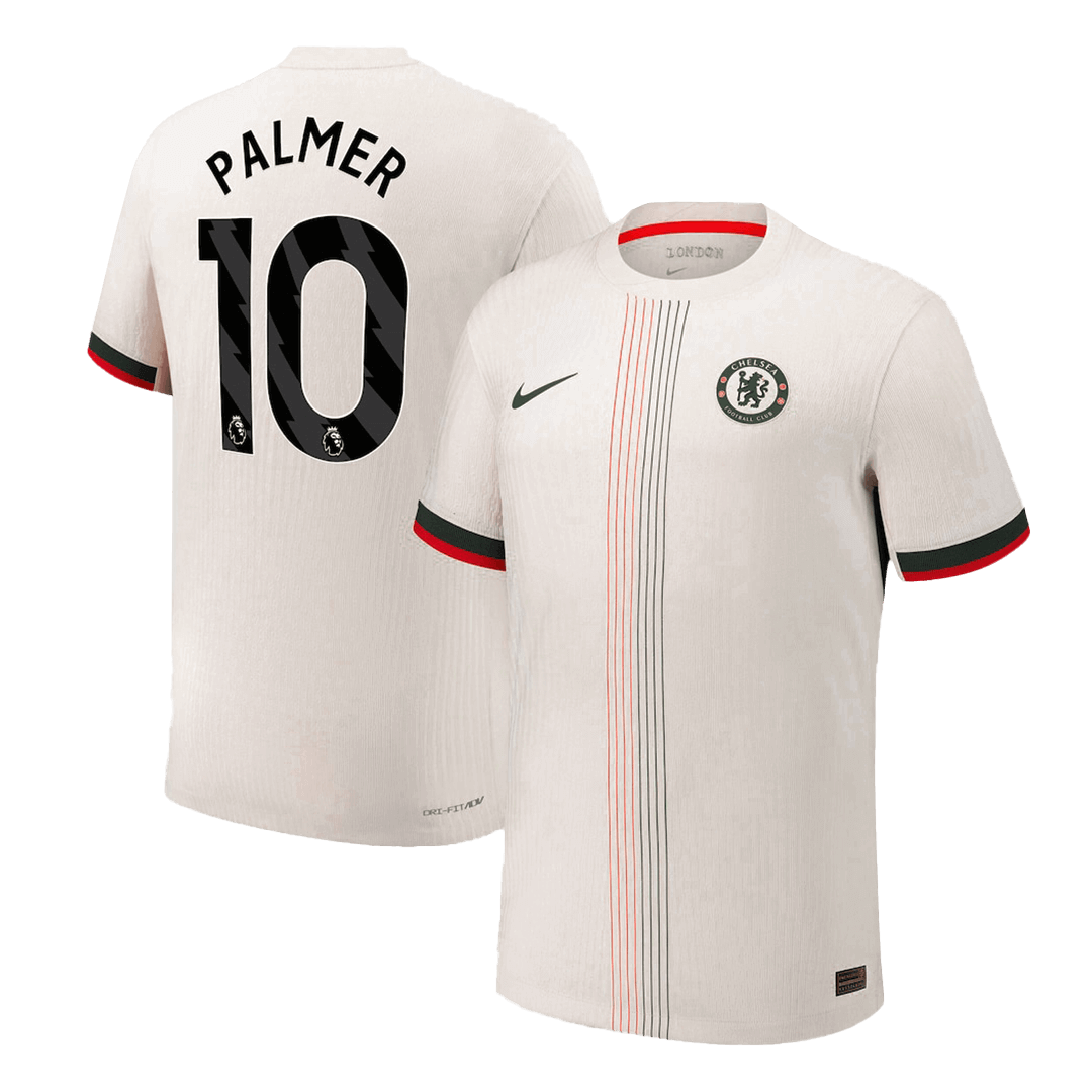 Player Version PALMER #10 Chelsea Away Football Shirt 2025/26 White
