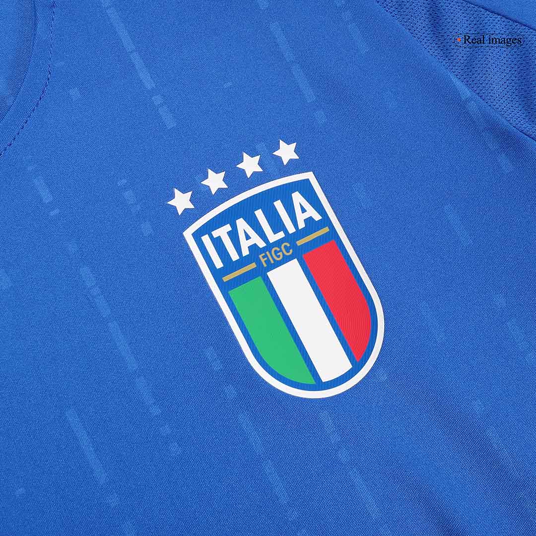 Player Version CHIESA #14 Italy Home Football Shirt Euro 2024