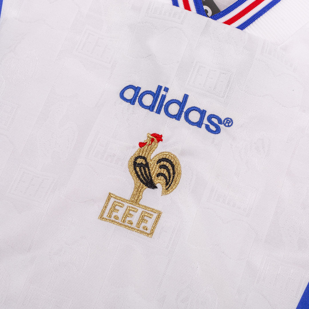 Retro 1996 France Away Football Shirt