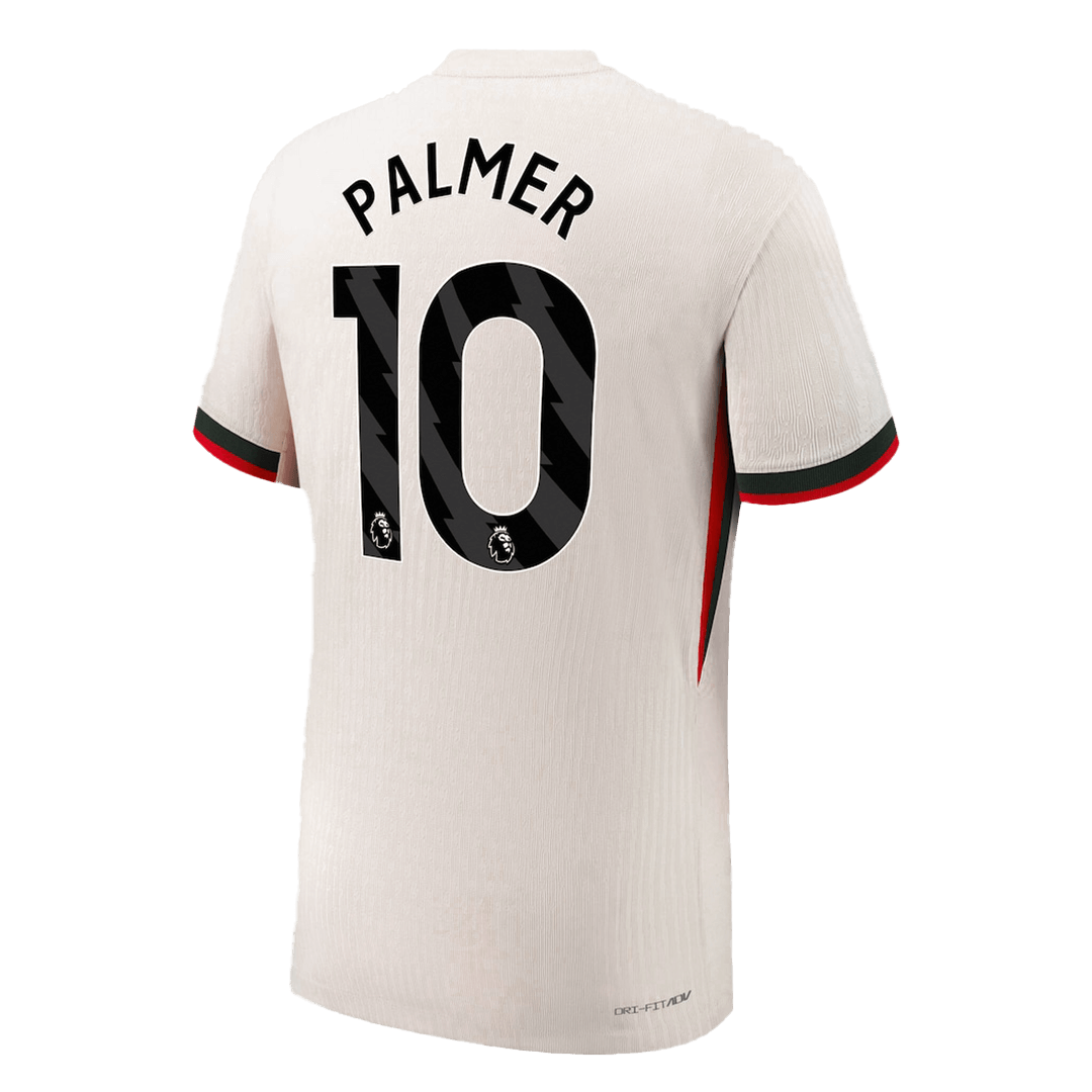 Player Version PALMER #10 Chelsea Away Football Shirt 2025/26 White
