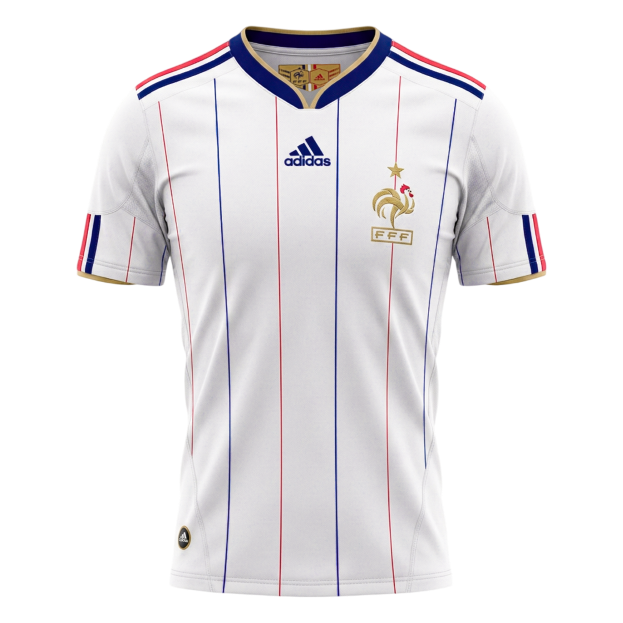 Retro 2010 France Away Football Shirt