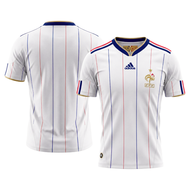 Retro 2010 France Away Football Shirt