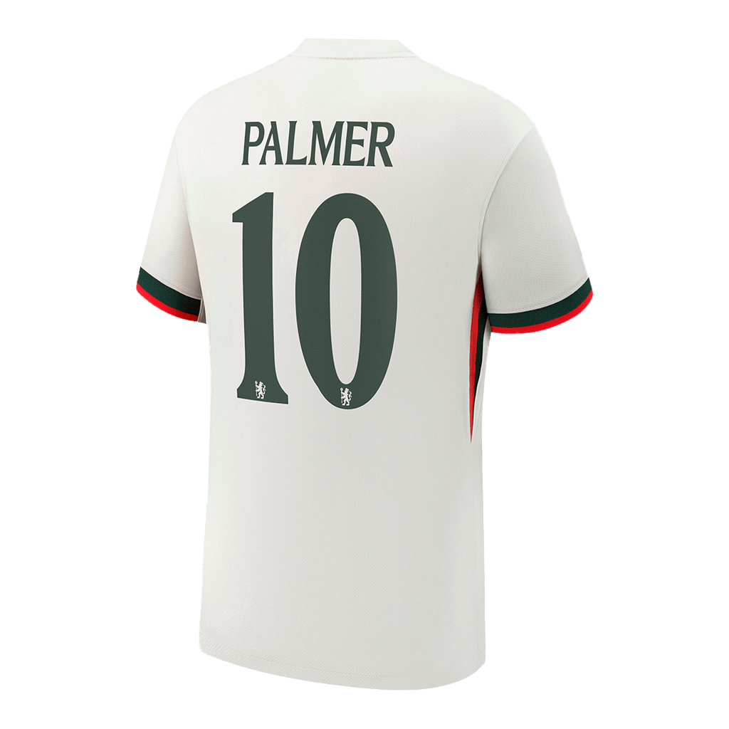 PALMER #10 Chelsea Away Football Shirt 2025/26 White - UCL