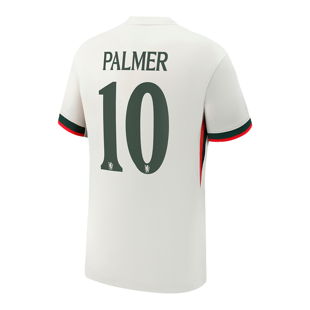 PALMER #10 Chelsea Away Football Shirt 2025/26 White - UCL