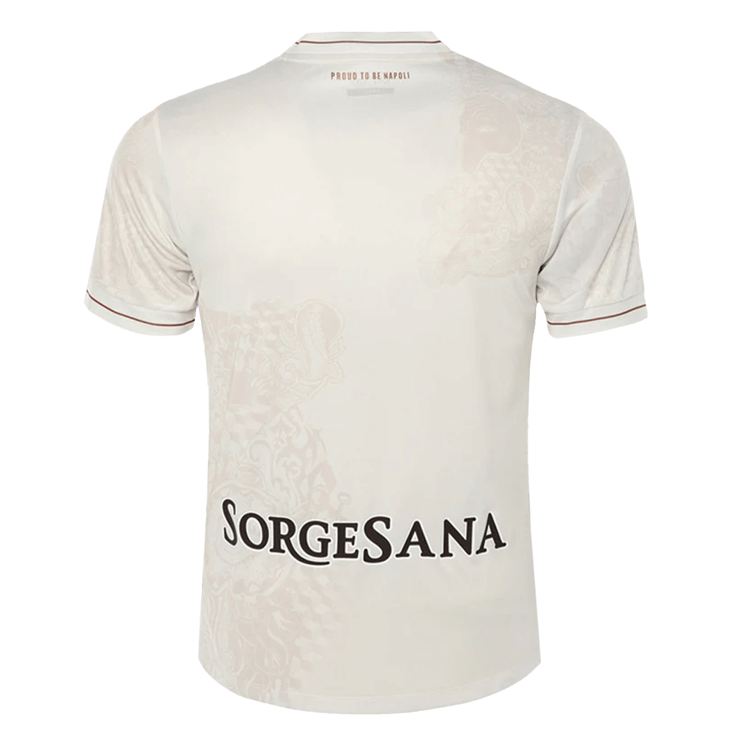 Napoli Away Football Shirt 2025/26 Sand