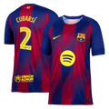 CUBARSÍ #2 Barcelona Home Football Shirt 2025/26 Red&Blue - UCL