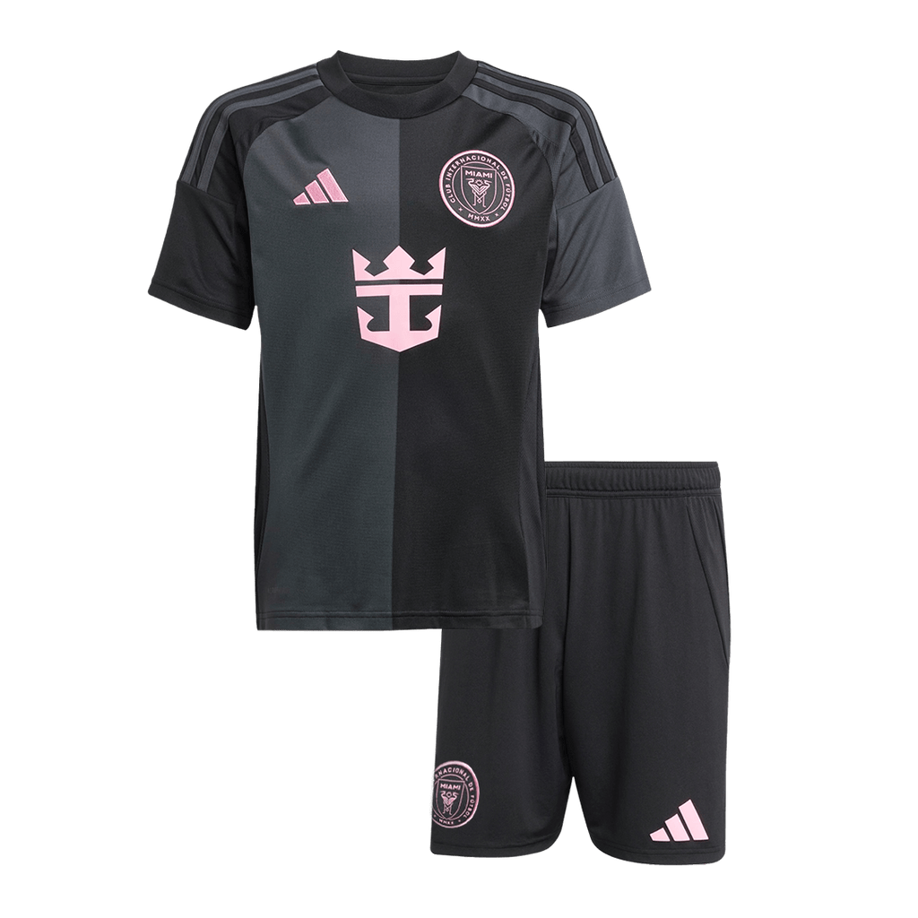 Kid's Inter Miami CF Away Football Shirt Kit(Jersey+Shorts) 2025