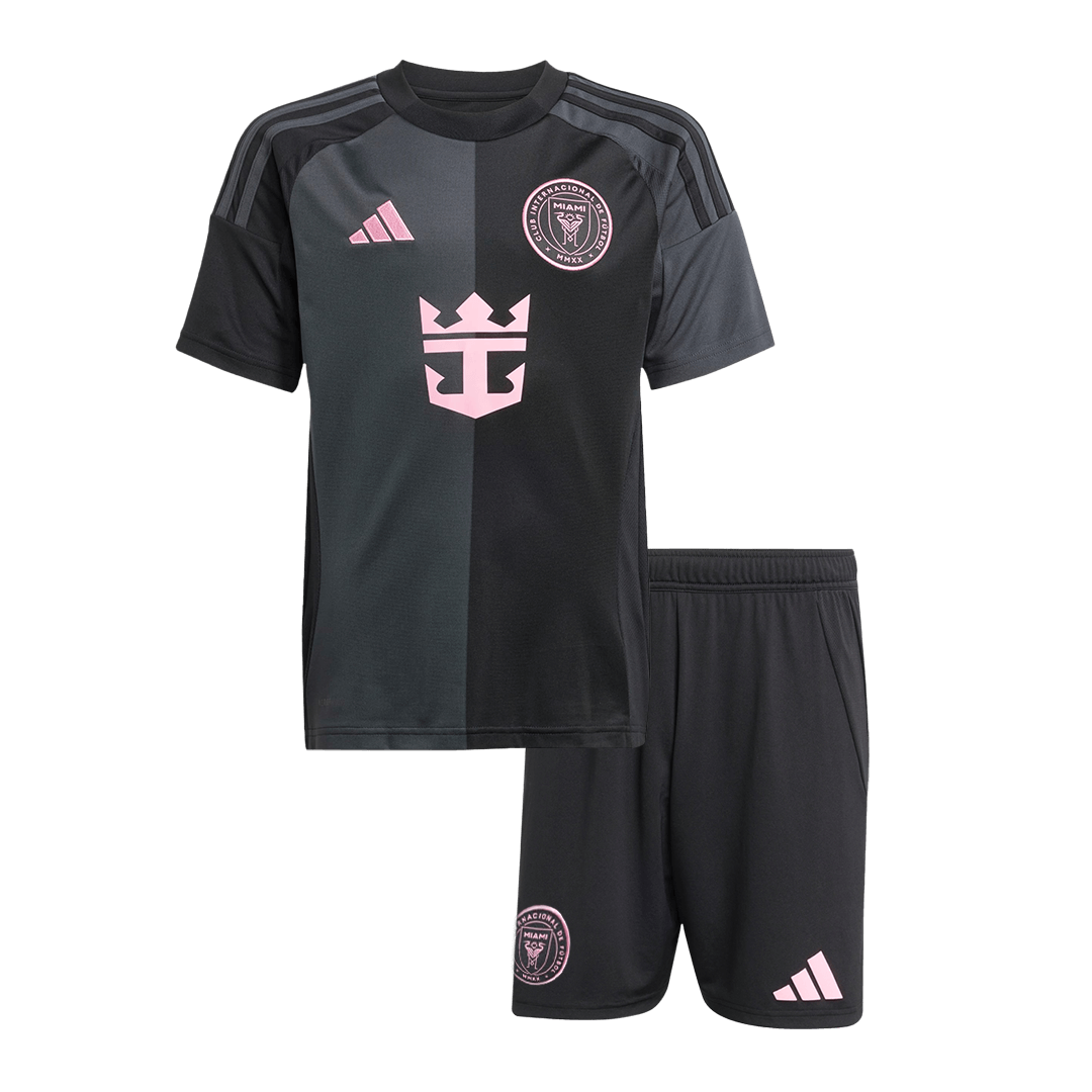 Kid's Inter Miami CF Away Football Shirt Kit(Jersey+Shorts) 2025
