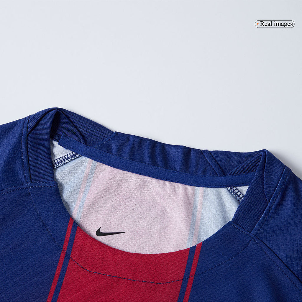 CUBARSÍ #2 Barcelona Home Football Shirt 2025/26 Red&Blue - UCL